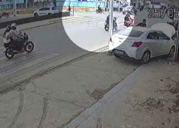 VÍDEO: câmera flagra acidente que resultou na morte de motociclista em Aracaju